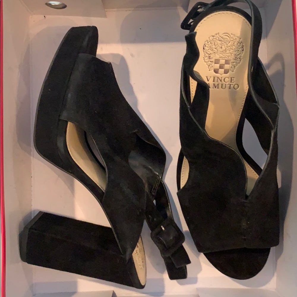 Vince Camuto Black Heels